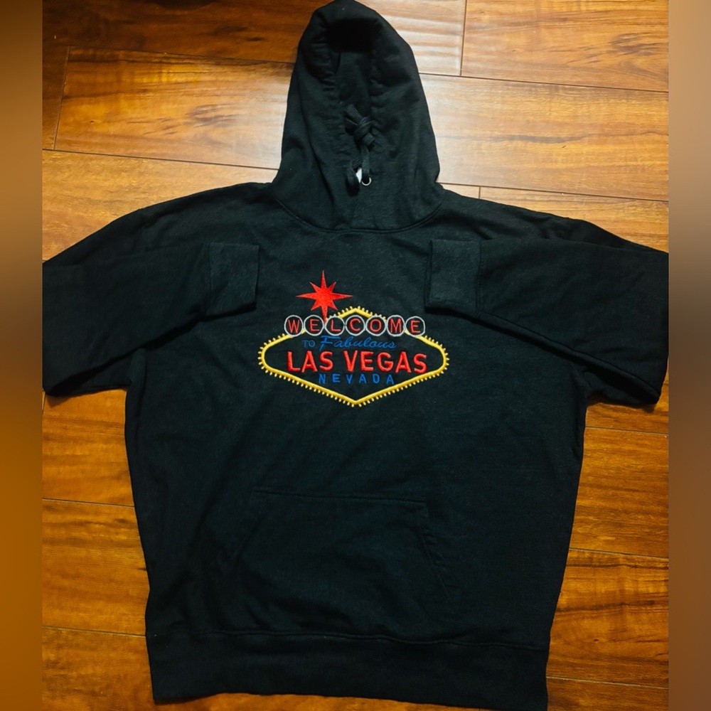NWOT Las Vegas Hoodie Gray sz XL
